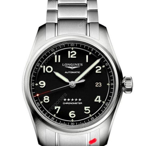 론진 스피릿 블랙 40mm 브슬,가죽디버클,나토
