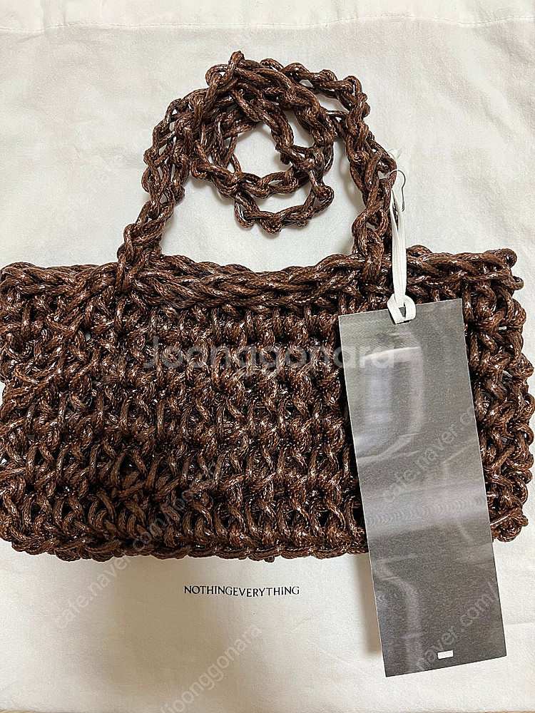 낫띵에브리띵 가방 브라운--2