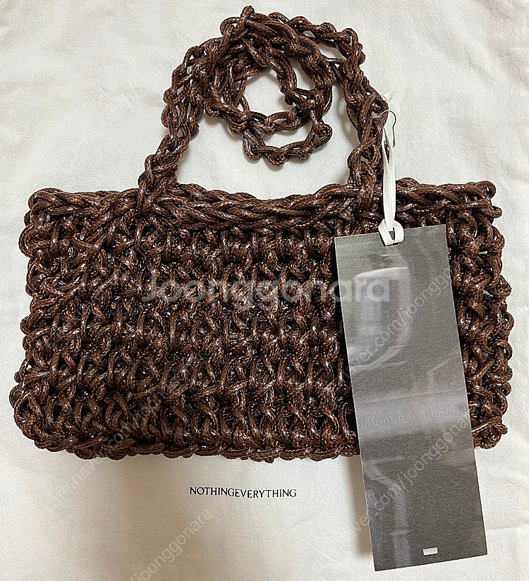 낫띵에브리띵 가방 브라운--3