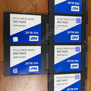 WD Blue 1TB 3D NAND SATA SSD 팝니다.