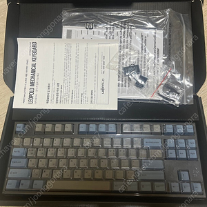레오폴드 fc750r 갈축