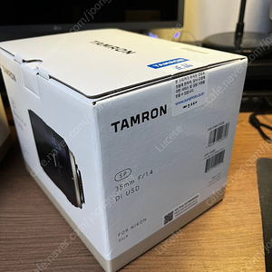 탐론 sp35 f1.4 f마운트