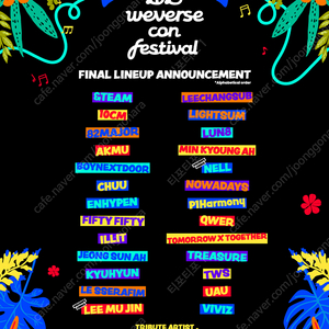 2025 Weverse Con Festival - CON TICKET 위버스콘 5/31 (토) 6/1 (일)