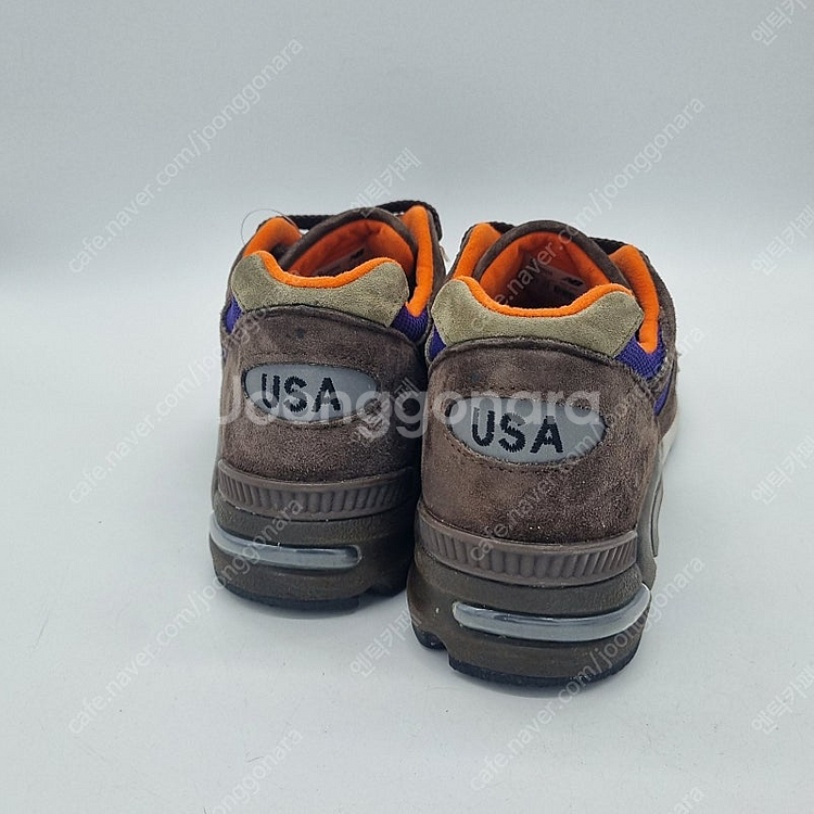 뉴발란스 990v2 메이드 인 USA 브라운 퍼플 남성...--6