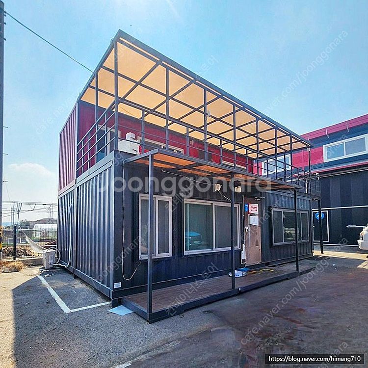 [급매] 사무실 + 주거 겸용 27평 중고 컨테이너 세...--2