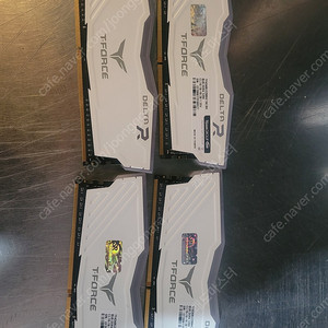 T-FORCE(티포스) DDR4 8GB RGB램 4개 일괄판매