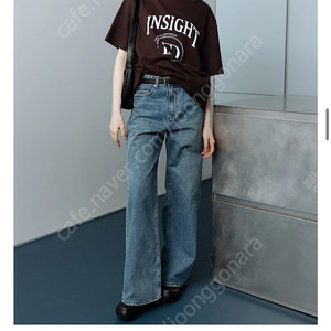 에잇세컨즈에서 산 와이드핏 데님 팬츠 팝니다! (새거에요)