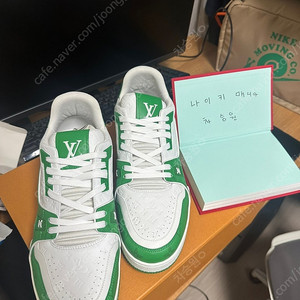 [9.5/285] 루이비통 LV 트레이너 그린