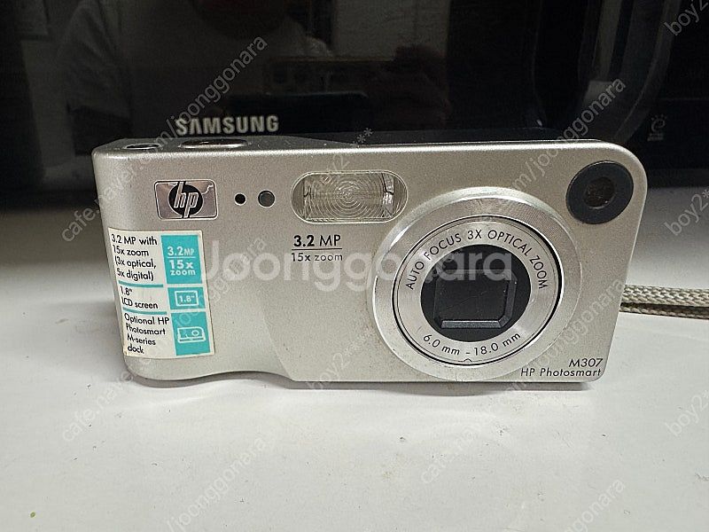 hp포토스마트 m307 빈티지 디지털카메라--3