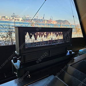트루버 igt 불멍 화로 아이언스토브 카키