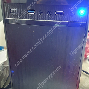 사무용 컴퓨터 본체 데스크톱 데스크탑 i3-10100 8램 ssd256 실사용적어용