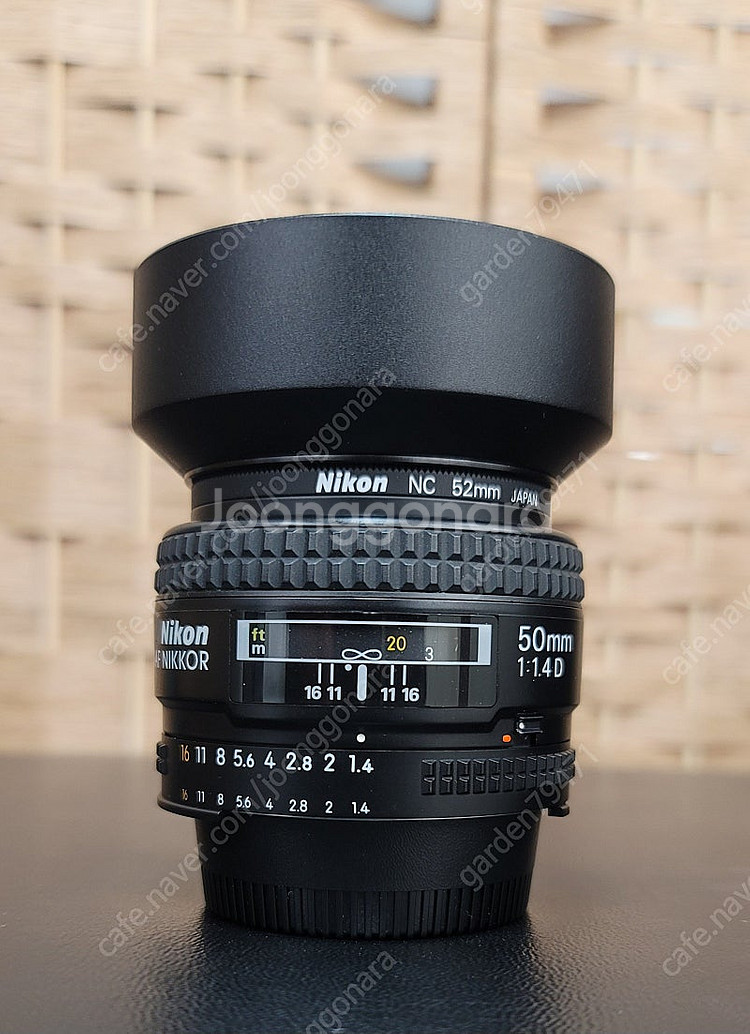 니콘/정품 af 50mm f1.4d--0