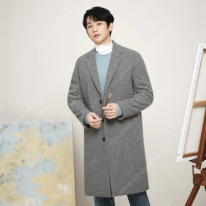 (역시즌세일)마인드브릿지 울혼방세미오버싱글코트 팝니다.