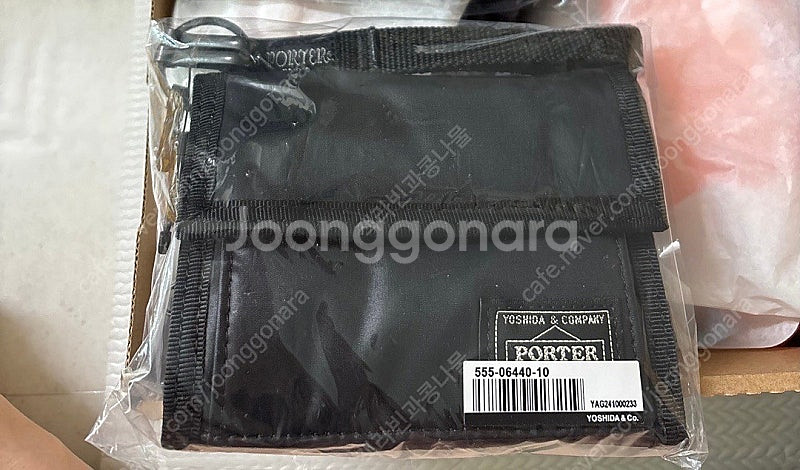 요시다포터 캡슐 월렛 블랙--0