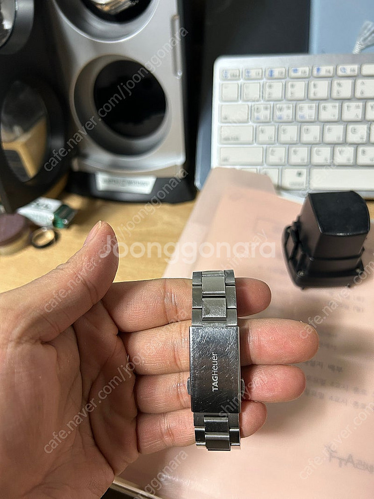 태그호이어 아쿠아레이서 41mm 22년오버홀완료--6