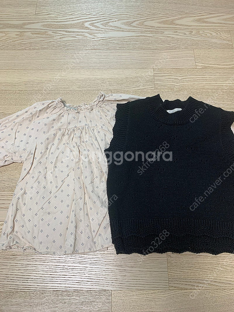 베네베네 블라우스 니트조끼 일괄 판매--0