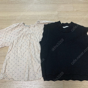 베네베네 블라우스 니트조끼 일괄 판매