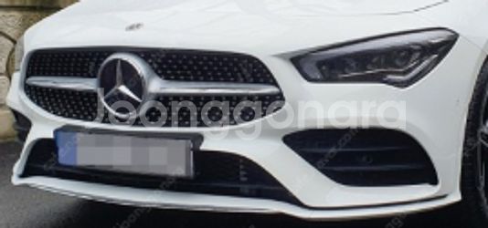 cla250 amg line 2021식 앞범퍼 디퓨저 ...--0