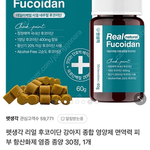 펫생각 후코이단 영양제 30정