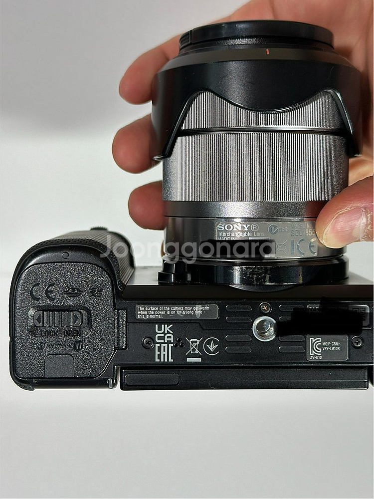 (6000컷 S급) ZV-E10 + 18-55mm 번들...--3