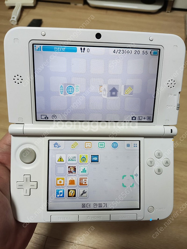 닌텐도 3ds xl 핑크 구큰다수--1