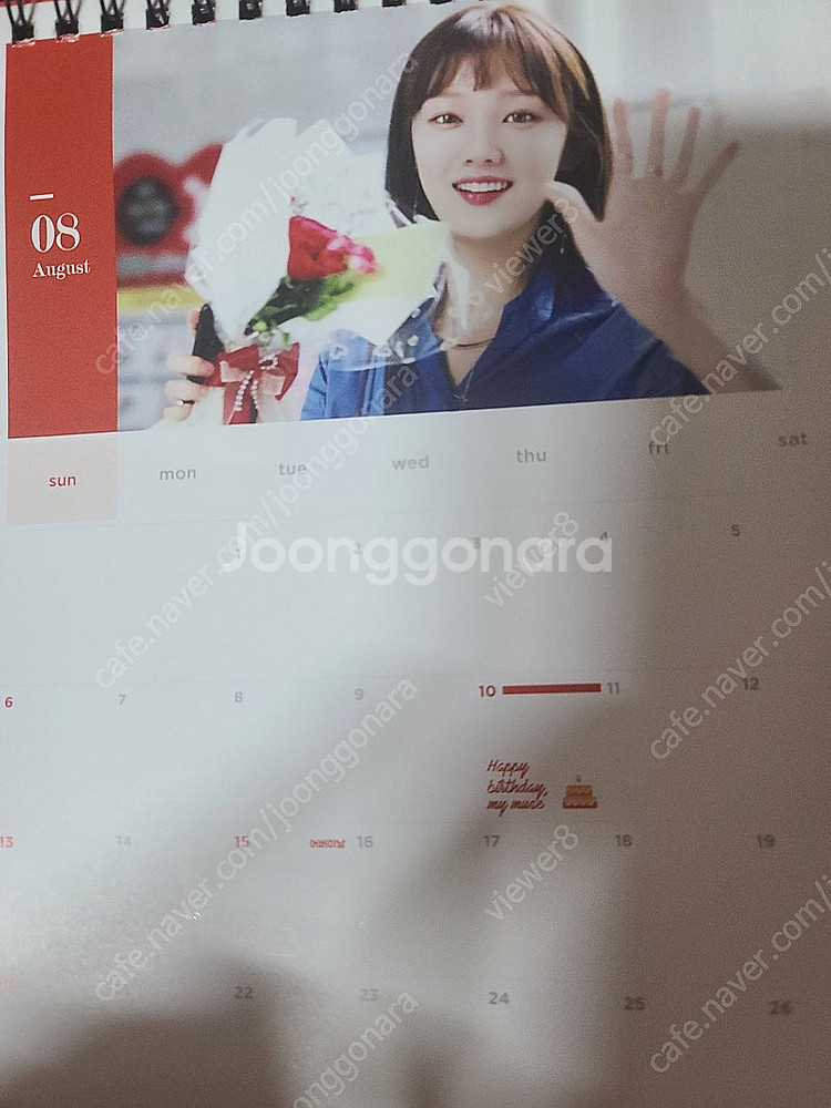 이성경 비조이풀 2017 달력 일괄로 판매합니다--1