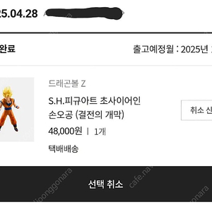 shf 드래곤볼 초사이언 손오공