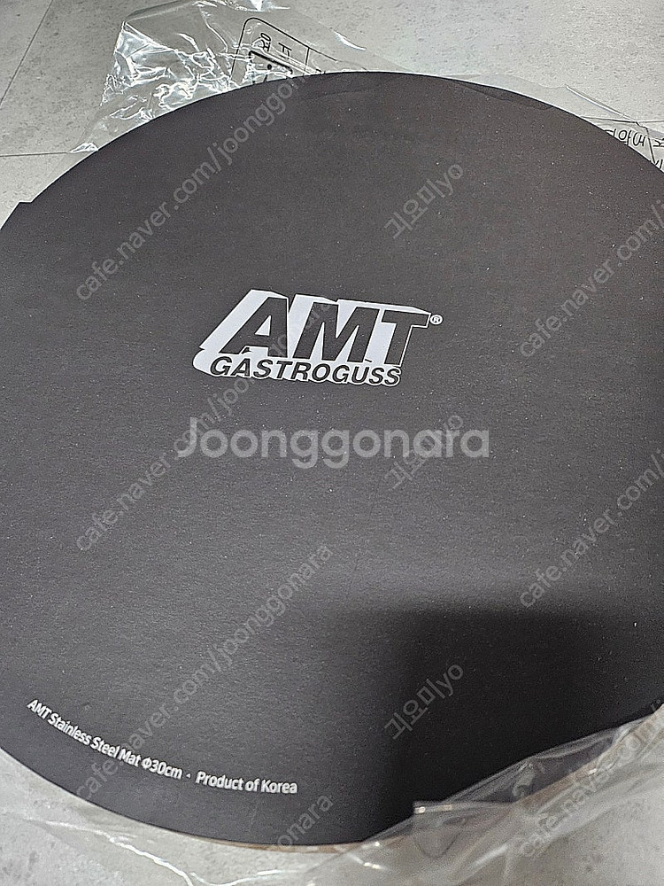 AMT스텐 원형매트--0