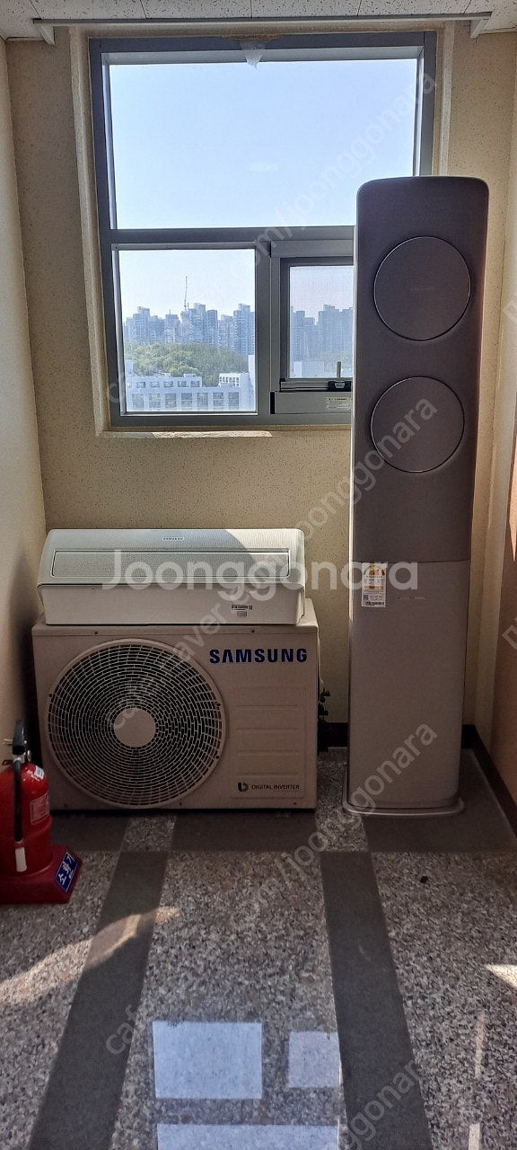 대전중고에어컨 삼성 무풍 투인원에어컨2019연식 17 ...--2
