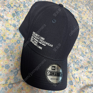뉴에라 헬무트랭 볼캡 New era Helmut lang Cap