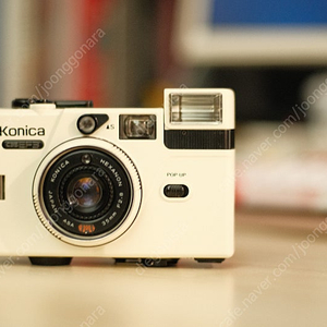 코니카 Konica C35 ef3 자동 목측식 똑딱이 필름카메라