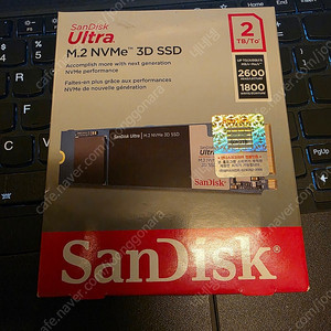 샌디스크 울트라 m.2 nvme 2tb ssd 미개봉