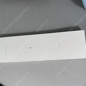 애플워치 정품 스포츠 밴드 41mm 화이트