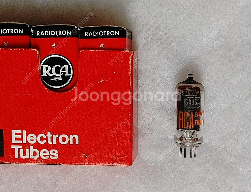 RCA 6AU6/EF94 NOS NIB 2개 판매--0