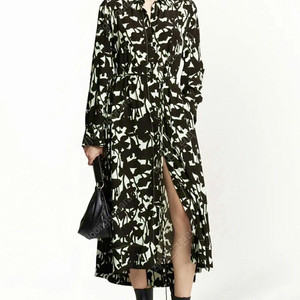 (정품)프로엔자슐러 Proenza Schouler 플라워셔츠 원피스