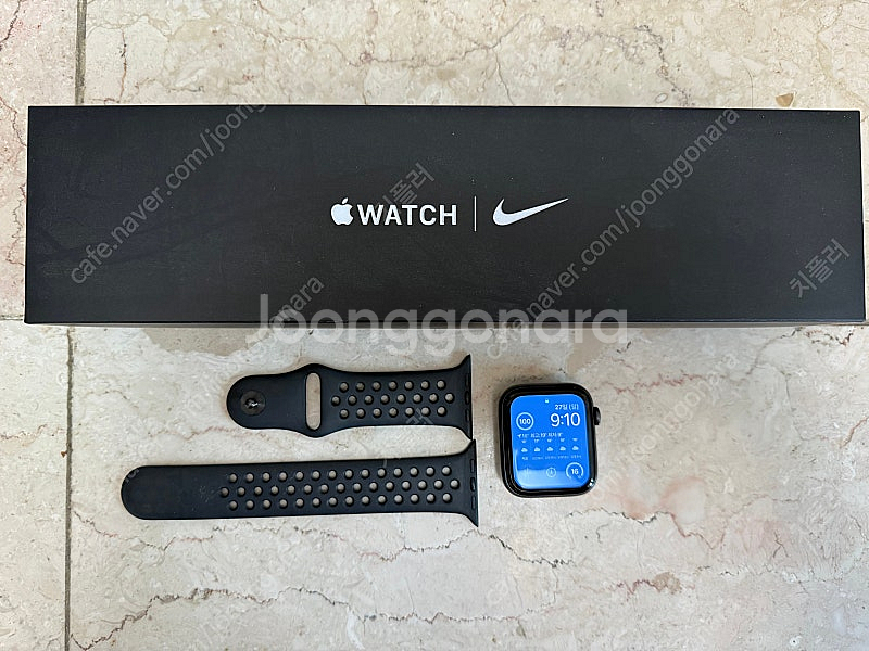 애플워치6 44mm 그래파이트 A급 팝니다--0