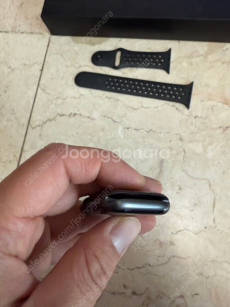 애플워치6 44mm 그래파이트 A급 팝니다--2