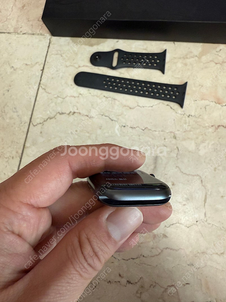 애플워치6 44mm 그래파이트 A급 팝니다--3