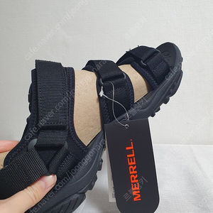 0 [260] [새상품/미착용] 260mm 머렐 샌들 카후나3 블랙 스트랩샌들