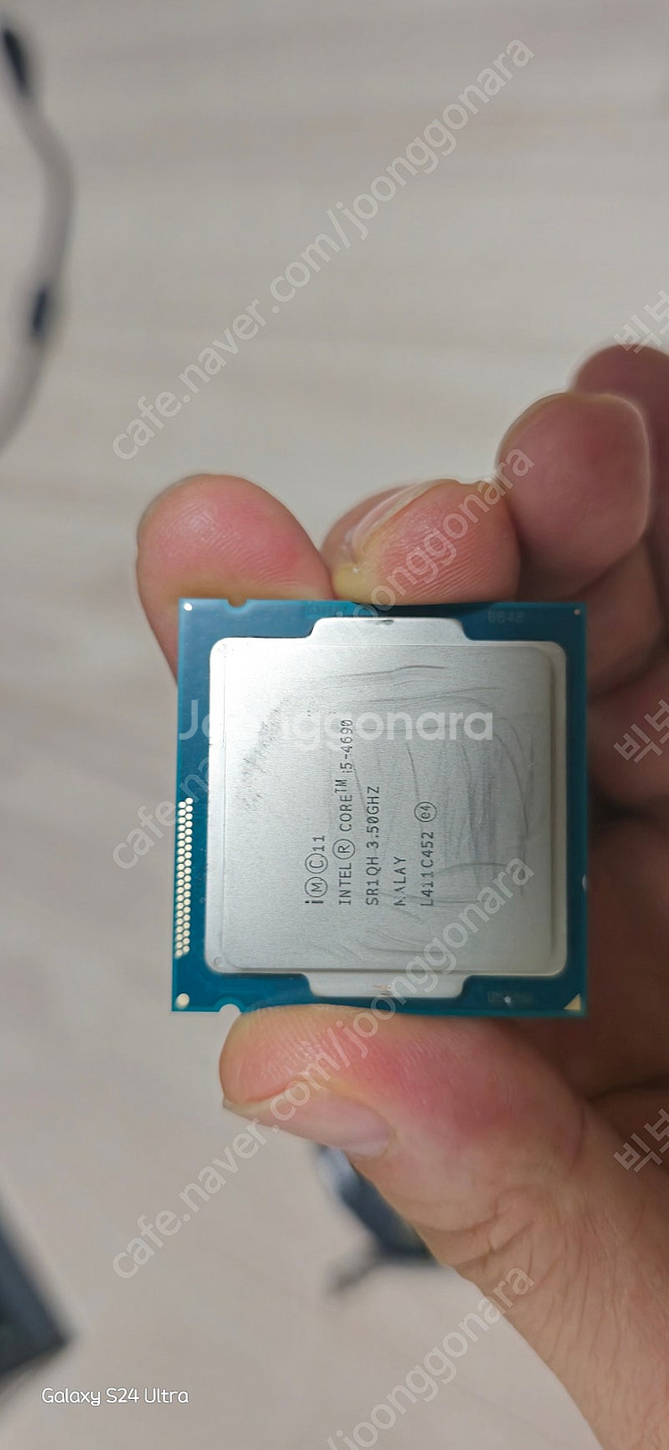 I5-4690,파워서플라이,램,지포스 750i 분양--1