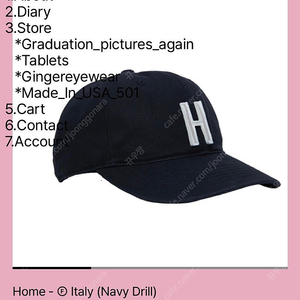 Tefstores 모자 m