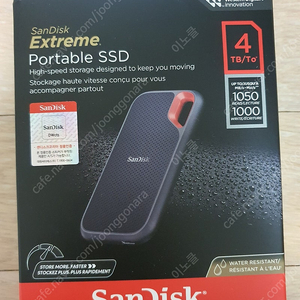 샌디스크 E61 외장 SSD 4TB 미개봉