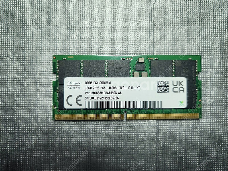 하이닉스 DDR5 SODIMM 32G 노트북 메모리 (...--0