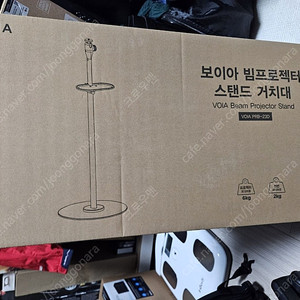 보이아 빔 프로젝터 거치대, LG시네빔 큐브 어댑터 색상 화이트(엘지 씨네빔 큐브 거치대)