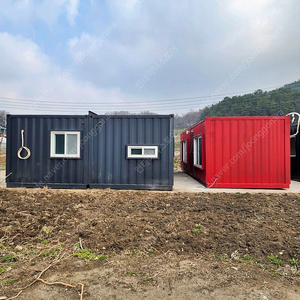 [즉시 출고] 단열완비! 27평 사무실+주거 겸용 컨테이너 세트 급매
