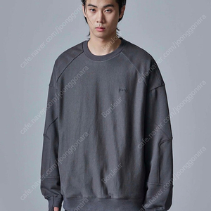 준지 24FW 루즈핏 포켓 맨투맨 사이즈S