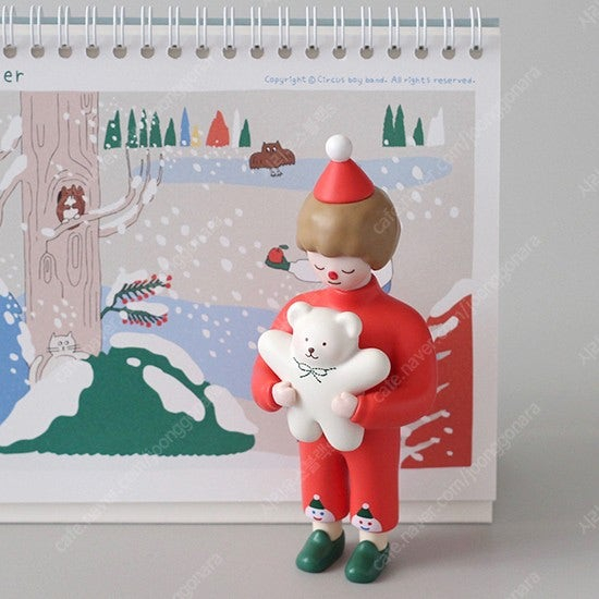 서커스보이밴드 베어 허그 단종 피규어--2