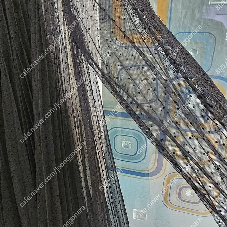 피프틴엠 도트 시스루 원피스 이미지