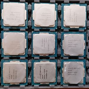 [전국/대구] 인텔 펜티엄 G5400 CPU (커피레이크) 9개