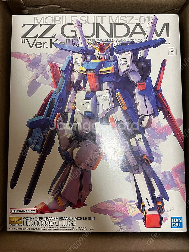 반다이 MG 건담 더블제타 버카 팝니다.--0
